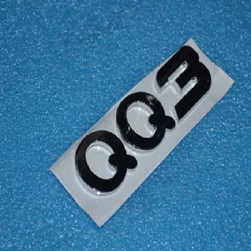 奇瑞QQ3后标牌Q3Y/QQ3标