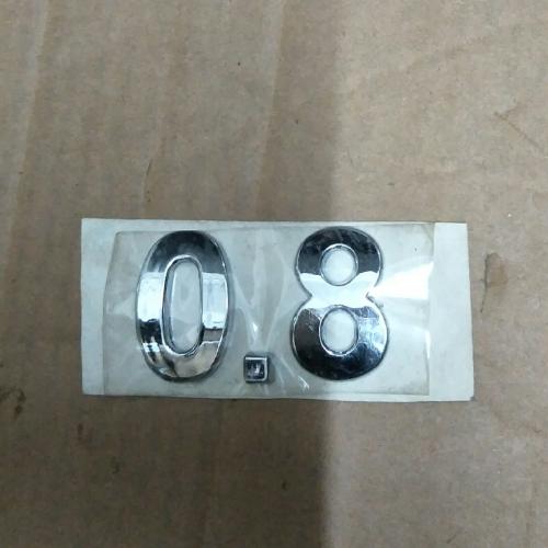 奇瑞QQ3后标牌Q3Y/0.8标