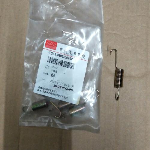 奇瑞QQ3Q3后制动器弹簧3Y小