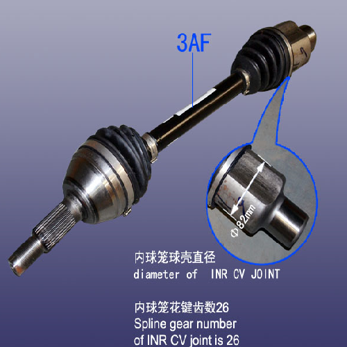 奇瑞威麟V5481右半轴总成V5-DP0