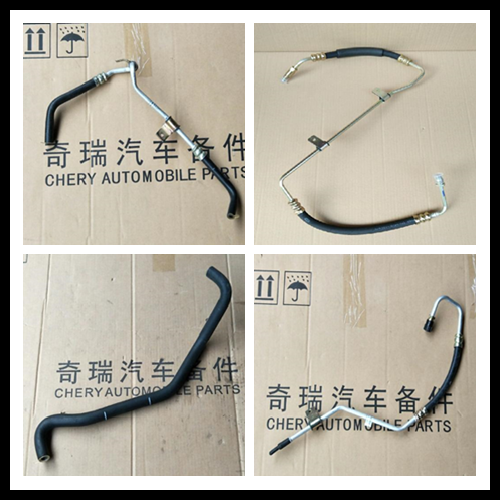 奇瑞瑞虎E4G16发动机助力泵高压低压回油管