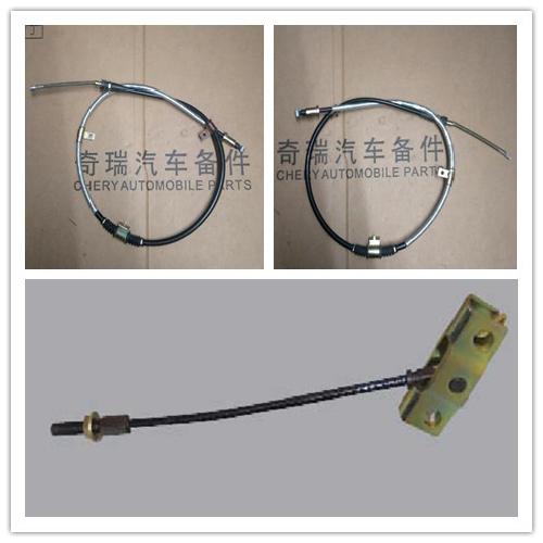 奇瑞A1左右前手制动拉线
